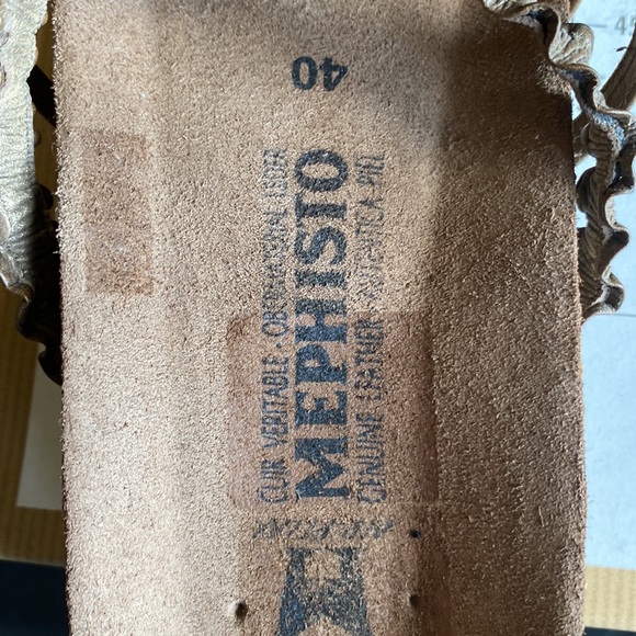 MEPHISTO Amazing Shape Sandals Brown HILLY Size 10/40 - Picture 7 of 7